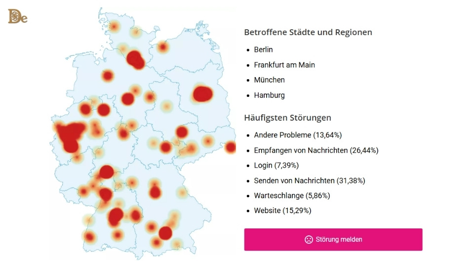 ChatGPT Störung