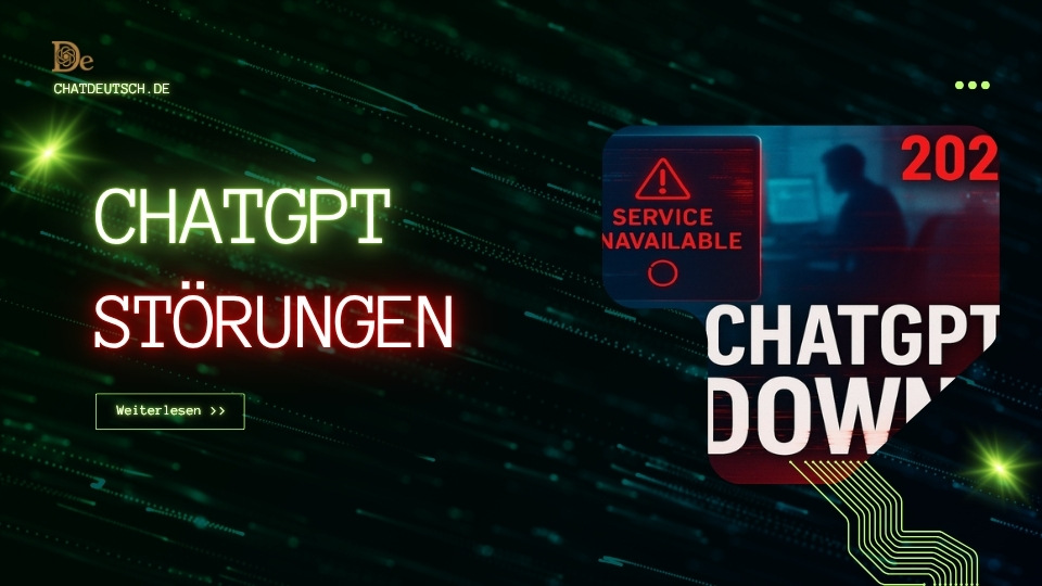 ChatGPT Störung