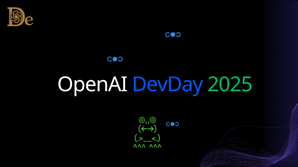 OpenAI DevDay 2025