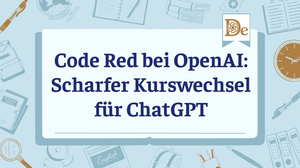 Code Red bei OpenAI Scharfer Kurswechsel für ChatGPT